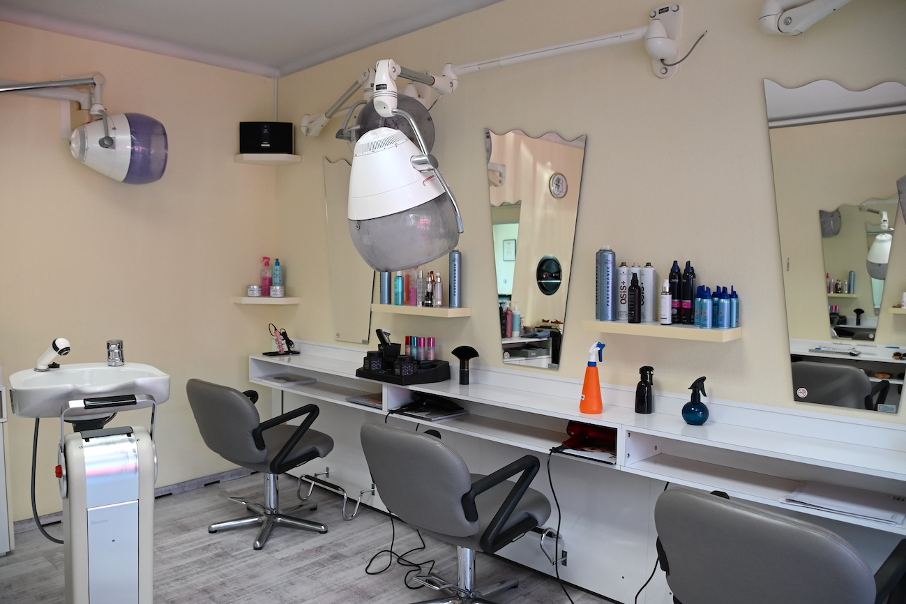 Friseurbereich für Damen im Jahr 2021