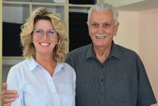 Chefin Almuth Vollnhofer-Eitler mit Senior-Chef